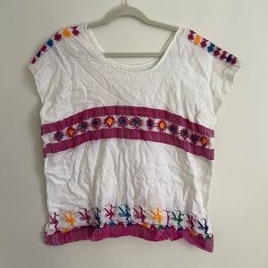 One of kind handmade Guatemalan Shirt